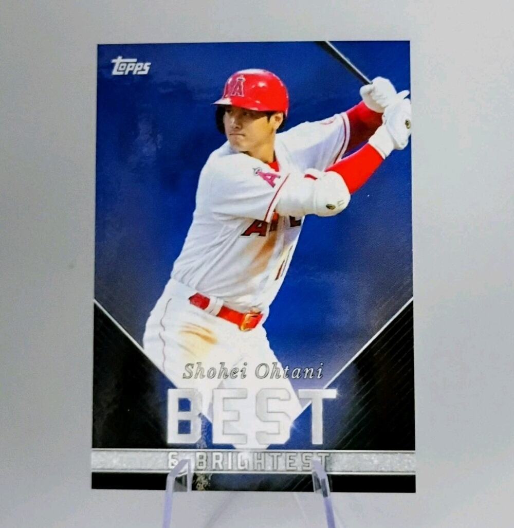 2022 Topps X Wander Franco - Best & Brightest Shohei Ohtani #11 Blue SP 28/75